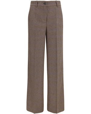 P.A.R.O.S.H. Powo Palazzo Trousers - Brown
