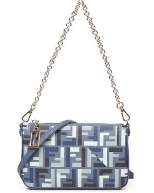 Fendi Pouch Baguette - Blue