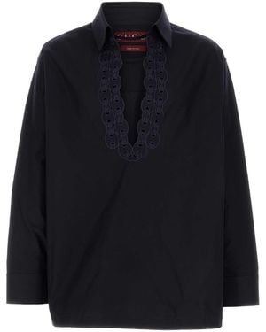 Gucci Dark Piquet Polo Shirt - Blue