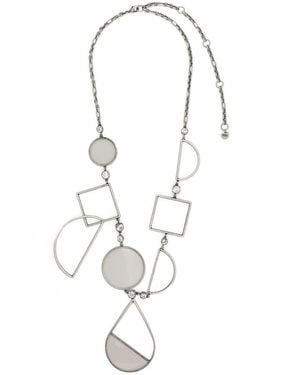 Krizia Belt Plastic: 100 - Metallic