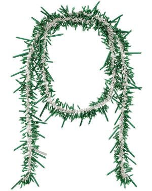 Dries Van Noten Embroidered Scarf Necklace - Green