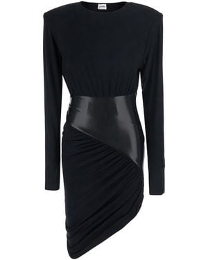 ANDAMANE Mini Dress Ursula Viscose - Black