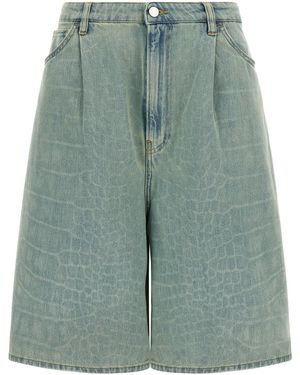 Nude Kate Bermuda Shorts Cotton Bermuda - Green