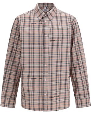 Off-White c/o Virgil Abloh Flannel Shirt - Multicolour