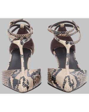 KHAITE Pumps Mia Leather - Metallic