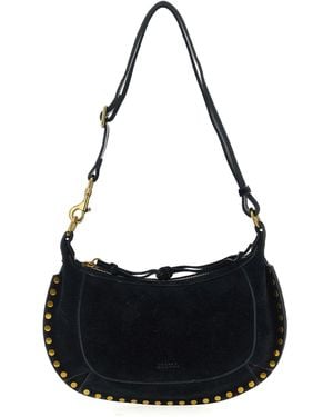 Isabel Marant Oskan Moon Shoulder Bag - Black