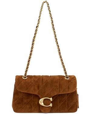 COACH Shoulder Bag Tabby Calfskin Handbags - Brown