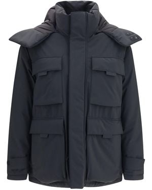Laminar Hooded Padded Jacket - Blue
