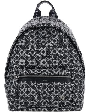 Amiri Backpack Ma Quad Tech Fabric Backpacks - Gray