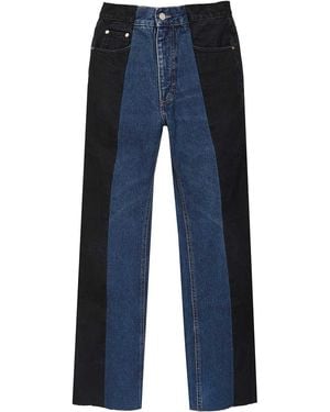 E.L.V. Denim Chic Flared Jeans - Blue
