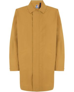 K-Way Technical Coat Poirol Cotton - Natural