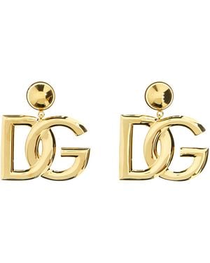 Dolce & Gabbana Acetate Earrings - Metallic