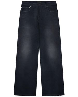 Balenciaga Jeans With Knee Bend - Blue