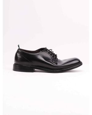 Green George Ventosa Calf Leather Shoe - Black