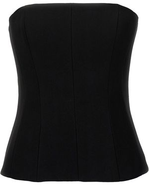 Monot Bustier Top - Black