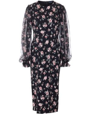 Dolce & Gabbana Silk Dress - Black