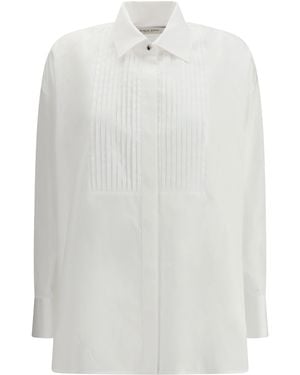 Golden Goose Oversized Cotton Poplin Shirt - White