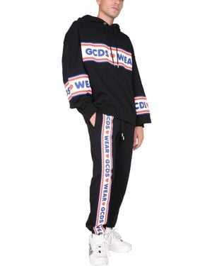 Gcds Gcds Cute Tape Logo Band Jogging Pants - Black