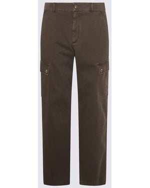 Burberry Trousers _Co - Brown