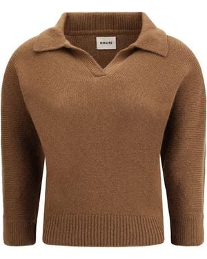 KHAITE Herve Jumper - Brown