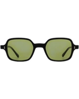 JULIUS TART Julius Tart T-Square Sunglasses - Green