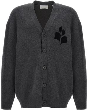 Isabel Marant 'Curtis' Cardigan - Grey