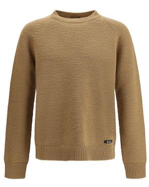 Prada Beige Wool Oves Aries Sweatshirt - Green