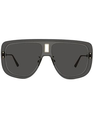 Dior Sunglasses Shield Rimless, Frame And Lens Ultramub0A0 - Gray