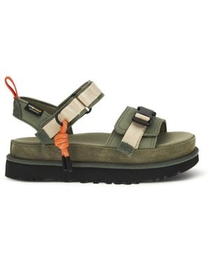 UGG Goldenstar Wildwood Sandals Upper: Rubber; Sole: Rubber - Green