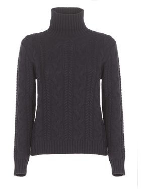 Kangra Wool Jumper - Black