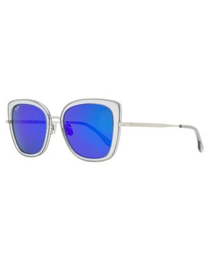 Maui Jim Voilet Lake Sunglasses Mj843 11-Transparent 53Mm/Transparent Titanium - Black