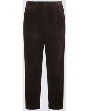 Polo Ralph Lauren Dark Cotton Pants - Black