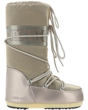 Moon Boot Icon Glance Boots - Gray