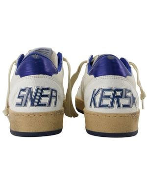 Golden Goose Ball Star Trainers - Blue