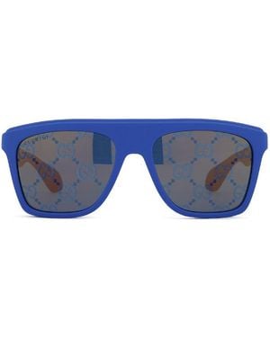 Gucci Frame And Lens Sunglasses - Blue
