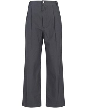 Low Classic Trousers Cotton - Grey