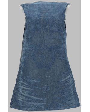 DIESEL Sleeveless Mini Dress - Blue