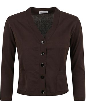 Charlott Cadigan A V Cotton Maglia - Black