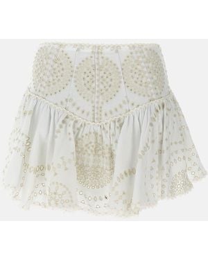 Charo Ruiz Marli Skirt - White