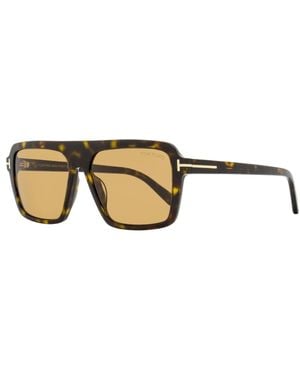 Tom Ford Vincent Sunglasses Tf1176 52E 56Mm Ft1176 Plastic (Acetate) - Black