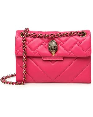 Kurt Geiger Kensington Mini Leather Bag - Pink