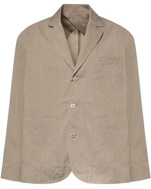 Jacquemus Jackets Viscose Cotton Linen - Natural