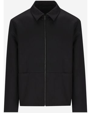Gucci Reversible Wool And Nylon Jacket - Black