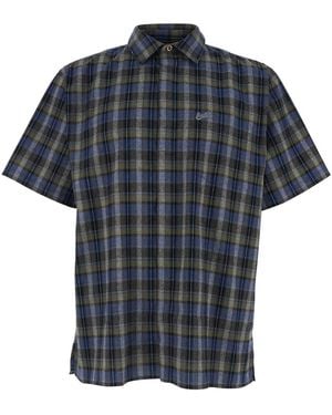 ERL Chequered Shirt - Black