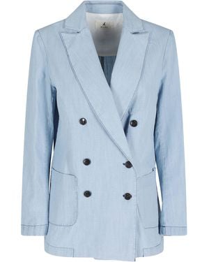 Myths Giacca Cotone Blazer - Blue