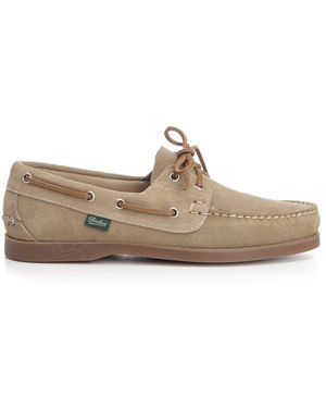 Paraboot Suede Barth Loafer - White