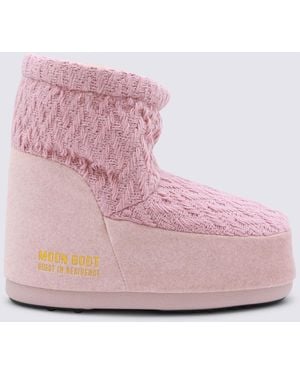 Moon Boot _Cover Tex Sole El - Pink