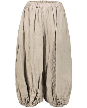 Comme des Garçons Linen Balloon Pants - Natural