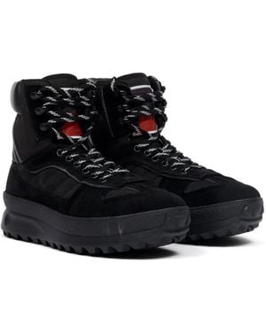 Maison Margiela Climber High-Top Trainers Shoes - Black