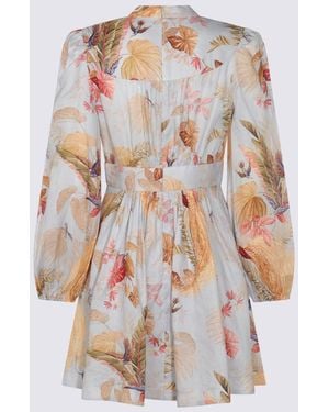 Zimmermann Light Linen Dress - Multicolour